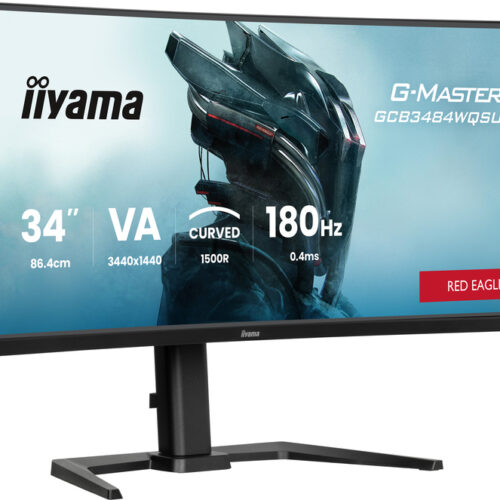 iiyama G-Master Black Hawk GCB3484WQSU-B1 34″ Ultra Wide Quad HD 180Hz VA Gaming monitor