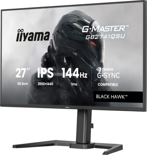 iiyama G-Master GB2741QSU-B1 27" Quad HD IPS 144Hz Gaming monitor