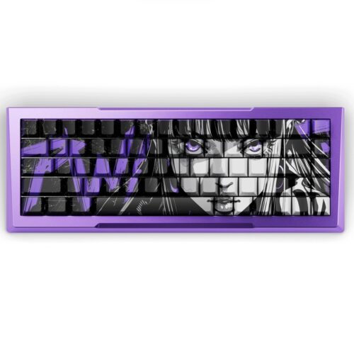 Pwnage Zenblade 65 V2 – Hall Effect Gaming Keyboard Nyomi Purple Edition – Purple