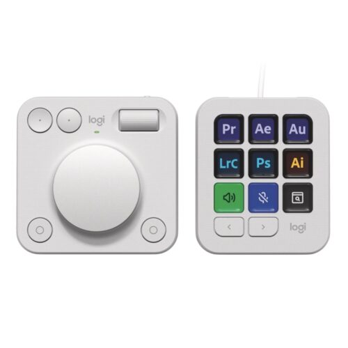 Logitech MX Creative Console – Pale Grey