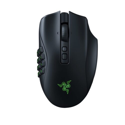 Razer Naga V2 Pro – Wireless MMO Gaming Mouse – Black