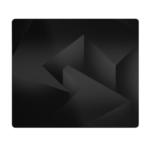 GLSSWRKS Polarity Series Glass Mousepad – Large – Black
